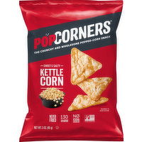 PopCorners Popped-Corn Snack, Kettle Corn, Sweet & Salty - 3 Ounce