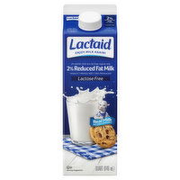 Lactaid Milk, 2% Reduced Fat, Lactose Free - 1 Quart