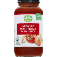 Sun Harvest Pasta Sauce, Organic, Marinara, 25 Ounce