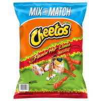 Cheetos Cheese Flavored Snacks, Flamin' Hot Limon Flavored, Crunchy - 17.375 Ounce