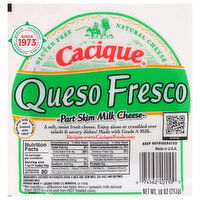 Cacique Cheese, Part Skim Milk, Queso Fresco, 10 Ounce