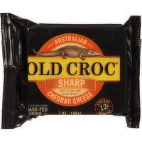 Old Croc Cheddar Cheese, Sharp - 7 Ounce