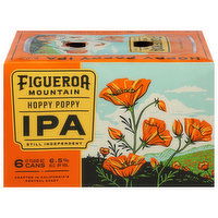 Figueroa Mountain Beer, IPA, Happy Poppy - 6 Each