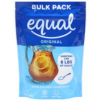 Equal Sweetener, Zero Calorie, Original, Bulk Pack, 16 Ounce