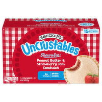 Smucker's Jam Sandwich, Peanut Butter & Strawberry - 15 Each