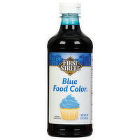 First Street Food Color, Blue - 16 Fluid ounce