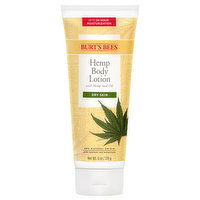 Burt's Bees Body Lotion, Hemp, Dry Skin - 6 Ounce