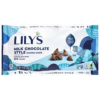 Lily's Milk Chocolate Style Baking Chips - 9 Ounce