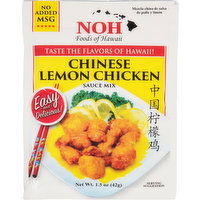 NOH Foods Of Hawaii Sauce Mix, Chinese Lemon Chicken - 1.5 Ounce