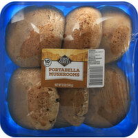 First Street Portabella Mushrooms, 10 Count - 10 Each