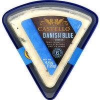 Castello Cheese, Danish Blue 50+ - 4.4 Ounce