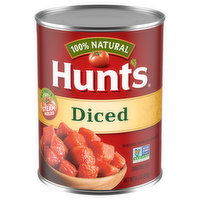 Hunt's Tomatoes, Diced, 100% Natural - 14.5 Ounce