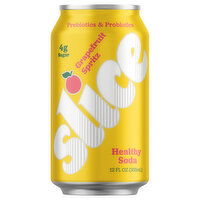 Slice Healthy Soda, Grapefruit Spritz - 12 Fluid ounce