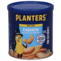 Planters Cashew Halves & Pieces, Salted, 14 Ounce