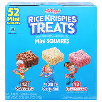 Kellogg's Crispy Marshmallow Squares, Mini - 52 Each