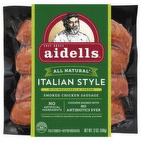 Aidells Italian Style Smoked Chicken Sausage with Mozzarella Cheese - 12 Ounce