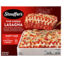 Stouffer's Five Cheese Lasagna Party Size - 96 Ounce
