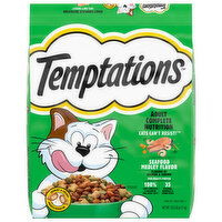 Temptations Food for Cats, Seafood Medley Flavor, Adult 1+ - 13.5 Pound