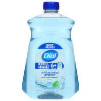 Dial Dial Antibacterial Defense Liquid Hand Soap Refill, Kills 99.9% of Bacteria* & Leaves Skin Feeling Soft, #1 Dr Recommended Brand**, Vegan Formula, With Aloe, Spring Water Scent, 52 Fl Oz (Pack of 3) - 52 Fluid ounce