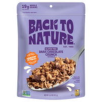Back to Nature Granola, Gluten Free, Dark Chocolate Crunch - 11 Ounce