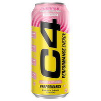 C4 Energy Drink, Zero Sugar, Strawberry Blast, Sport + Fitness - 192 Ounce