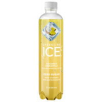 Ice Sparkling Water, Zero Sugar, Coconut Pineapple, 17 Fluid ounce