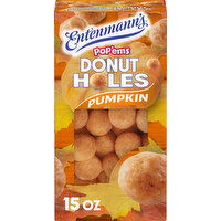 Entenmann's Donut Holes, Pumpkin - 15 Ounce