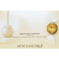 Lindt Truffles, White Chocolate, 60 Each