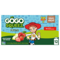 GoGo Squeez Apple Strawberry Fruitz