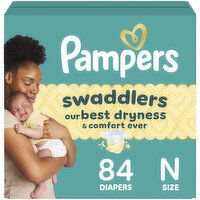 Pampers Pampers Swaddlers Diapers, Size 0 - 84 Each