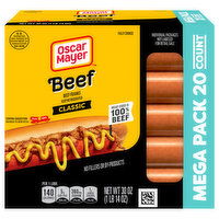 Oscar Mayer Classic Beef Franks Mega Pack - 20 Each