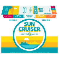 Sun Cruiser Assorted Iced Tea Vodka Variety Pack - 8 Each