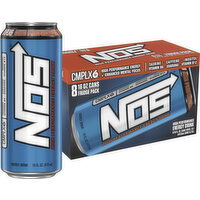 NOS NOS Original 8 Pack - 16 Fl Oz - 16 Ounce