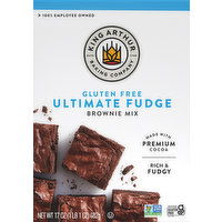 King Arthur Baking Company Brownie Mix, Gluten Free, Ultimate Fudge, 17 Ounce