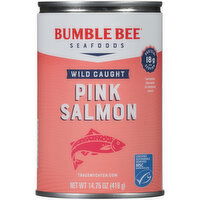 Bumble Bee Seafoods Salmon, Pink, Wild Caught - 14.75 Ounce