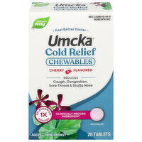 Nature's Way Tablets Chewables Umcka Cherry Flavored Cold Relief - 20 Each