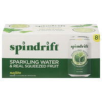 Spindrift Sparkling Water, Nojito, Unsweetened - 8 Each