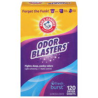 Arm & Hammer Dryer Sheets Fresh Burst - 120 Each