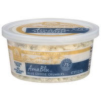 Caves of Faribault Cheese Crumbles, Blue - 5 Ounce