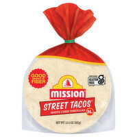 Mission Tortillas, Corn, Gluten Free, Street Tacos