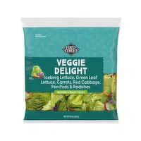 First Street Veggie Delight, 10 Ounce