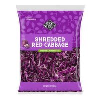 First Street Shredded Red Cabbage - 10 Ounce