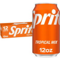 Sprite Tropical Mix Fridge Pack Cans - 12 Fluid ounce