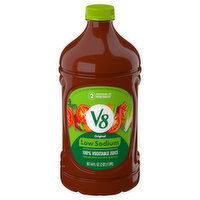 V8 Low Sodium Original Vegetable Juice - 64 Fluid ounce