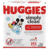 Huggies Wipes, Disney Baby, Fragrance Free, 3 Each