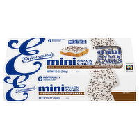 Entenmann's Iced Chocolate Chip Mini Snack Cakes - 6 Each