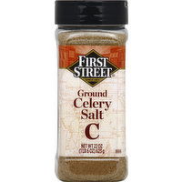 First Street Celery Salt, Ground - 22 Ounce