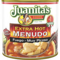 Juanita's Menudo, Extra Hot - 25 Ounce