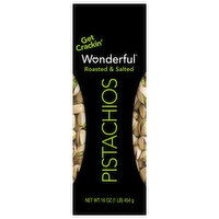 Wonderful Roasted & Salted Pistachios - 16 Ounce
