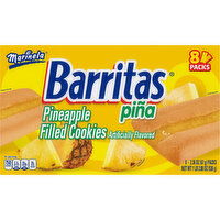 Marinela Marinela Barritas Piña Pineapple Soft Filled Cookie Bar, 8 count, 18.88 oz - 18.06 Ounce